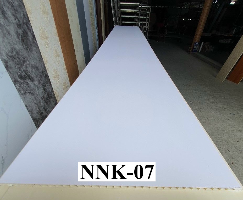 Tấm nhựa ốp tường, ốp trần NANO giả gỗ giá rẻ tại Thủ Dầu Một Bình Dương NNK-07